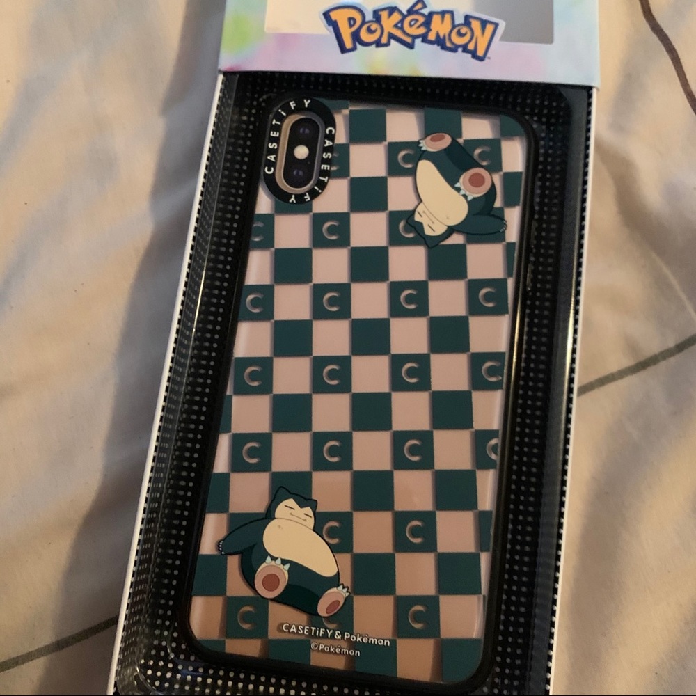 NEW Casetify X Pokémon iPhone XS Max Case Snorlax